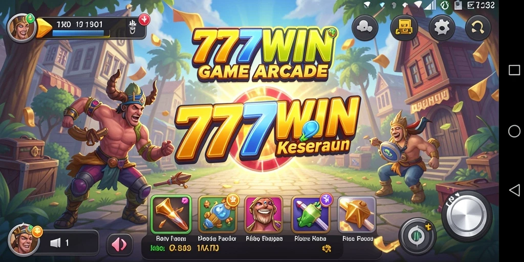 Tampilan gameplay 777WIN yang penuh warna dan menarik.
