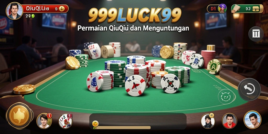 Screenshot gameplay QiuQiu yang menegangkan di 99LUCK99.
