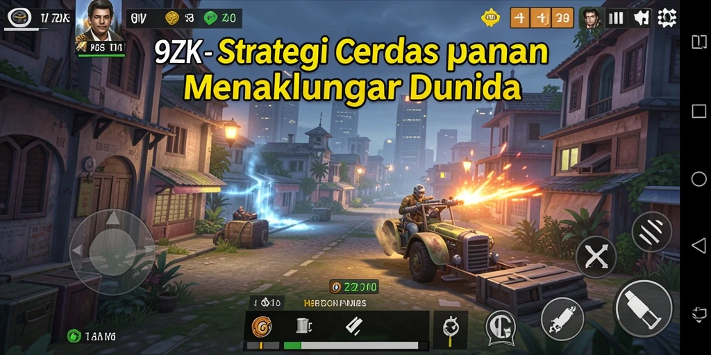 Screenshot gameplay <strong>9ZK</strong> menunjukkan aksi pertempuran strategi yang mendebarkan.