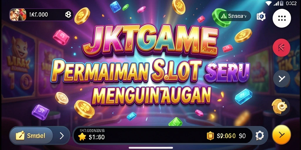 Tampilan gameplay JKTGAME yang menarik dengan berbagai fitur slot.