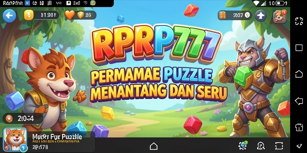 Tampilan permainan RPRP777 yang menarik dan penuh warna.