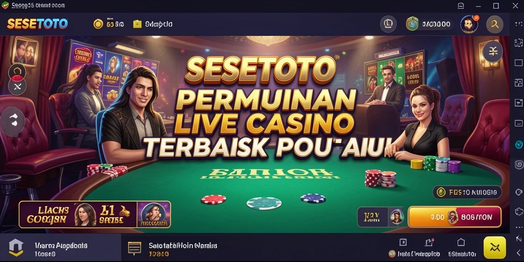 Gameplay SESETOTO yang mengasyikkan di Live Casino.
